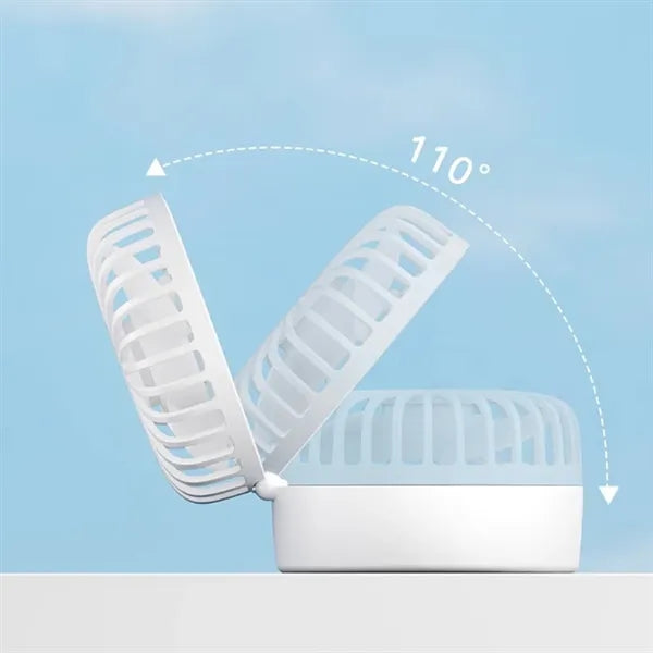 Small Handheld Folding Spray High Wind Fan USB Charging