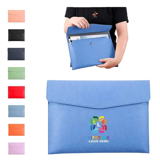 PU Leather A4 File Folder