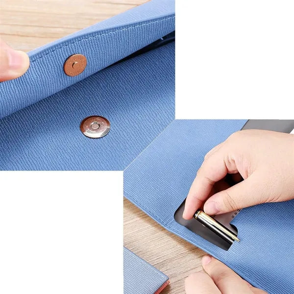 PU Leather A4 File Folder