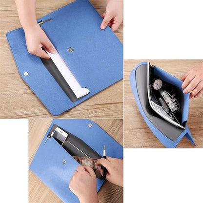 PU Leather A4 File Folder