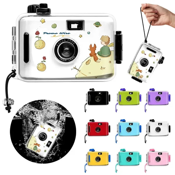 Retro Point-And-Shoot Waterproof Non-Disposable Film Camera