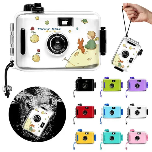 Retro Point-And-Shoot Waterproof Non-Disposable Film Camera