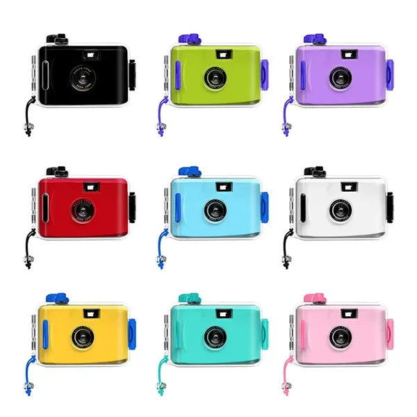 Retro Point-And-Shoot Waterproof Non-Disposable Film Camera