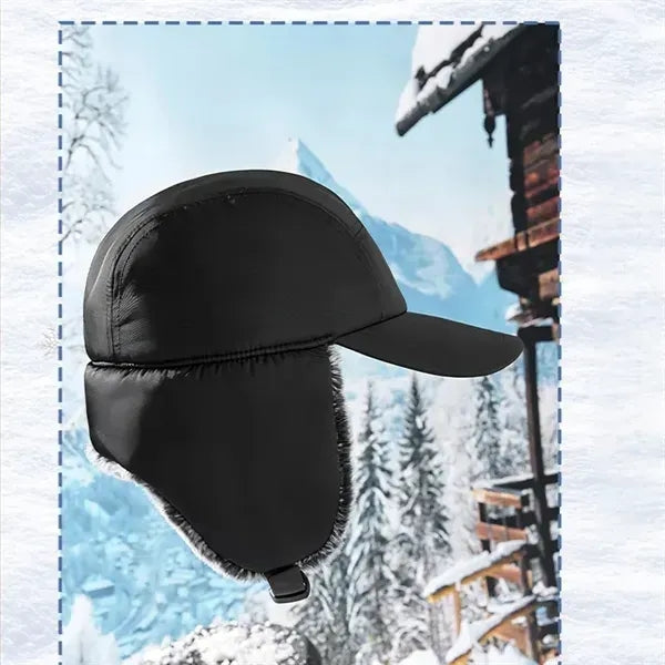 Winter Trapper Russian Hat with Ear Flaps Mask