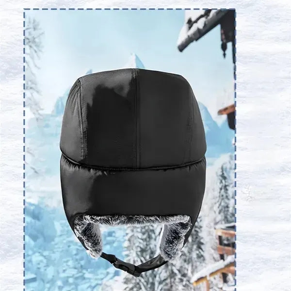 Winter Trapper Russian Hat with Ear Flaps Mask