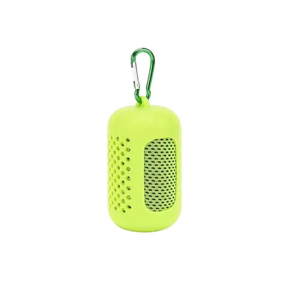 Summer Cooling Quick Dry Towel with Silicone Storage Bag