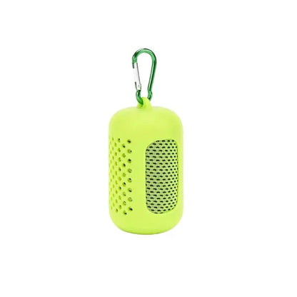 Summer Cooling Quick Dry Towel with Silicone Storage Bag