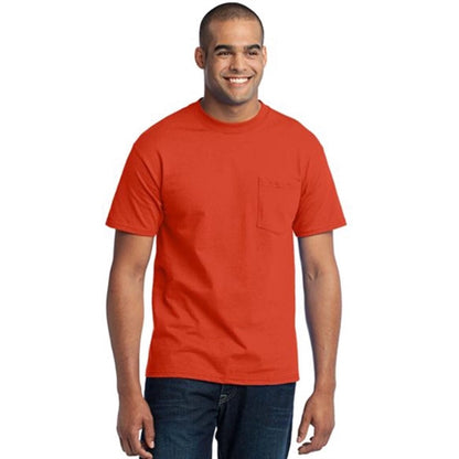 Port & Company Tall Core Blend Pocket Tee - Colors