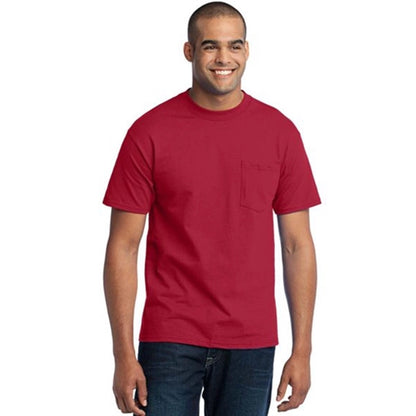 Port & Company Tall Core Blend Pocket Tee - Colors