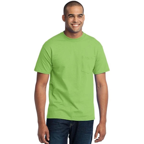 Port & Company Tall Core Blend Pocket Tee - Colors