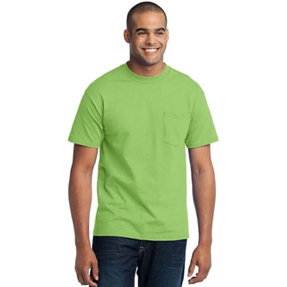 Port & Company Tall Core Blend Pocket Tee - Colors