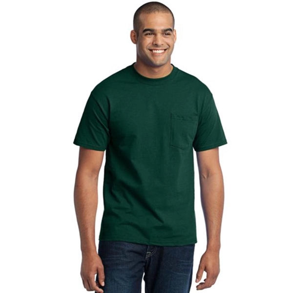 Port & Company Tall Core Blend Pocket Tee - Colors