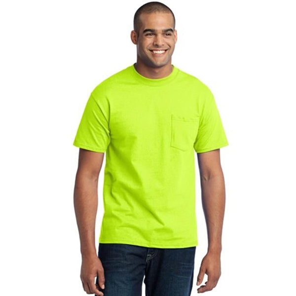 Port & Company Tall Core Blend Pocket Tee - Colors
