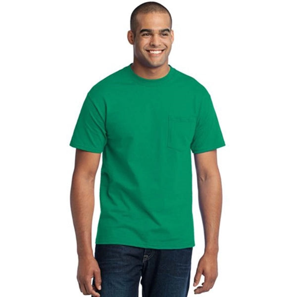 Port & Company Tall Core Blend Pocket Tee - Colors