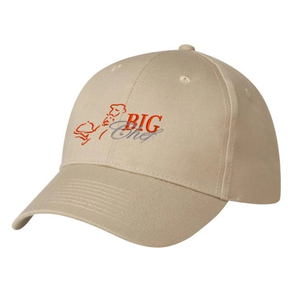 6 Panel Polyester Cap - Embroidered