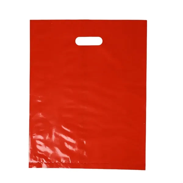 Die Cut PE Plastic Handle shopping Bag
