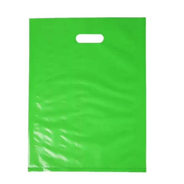 Die Cut PE Plastic Handle shopping Bag