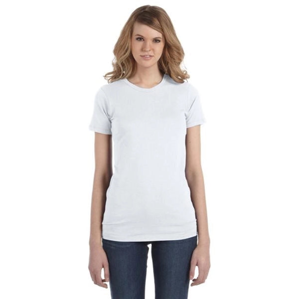 Alternative Women's Tear-Away Label T-Shirt - White/Neutral