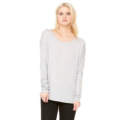 Bella + Canvas Ladies Flowy Long-Sleeve T-Shirt