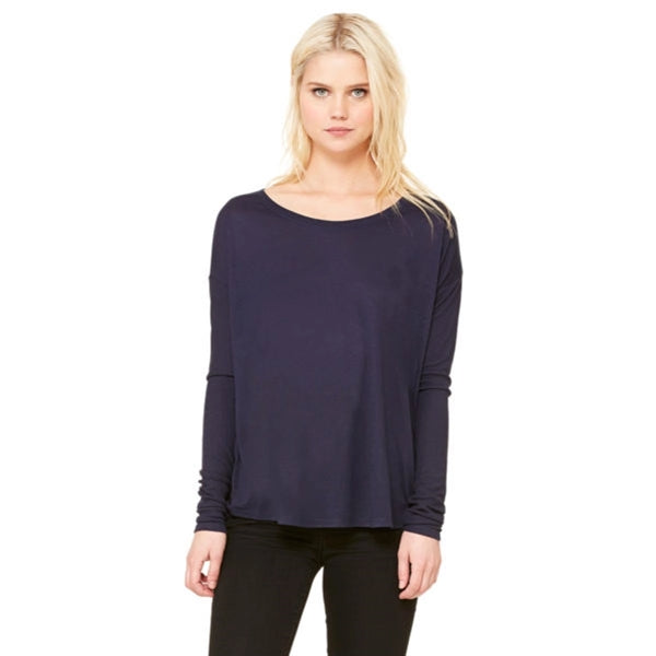 Bella + Canvas Ladies Flowy Long-Sleeve T-Shirt