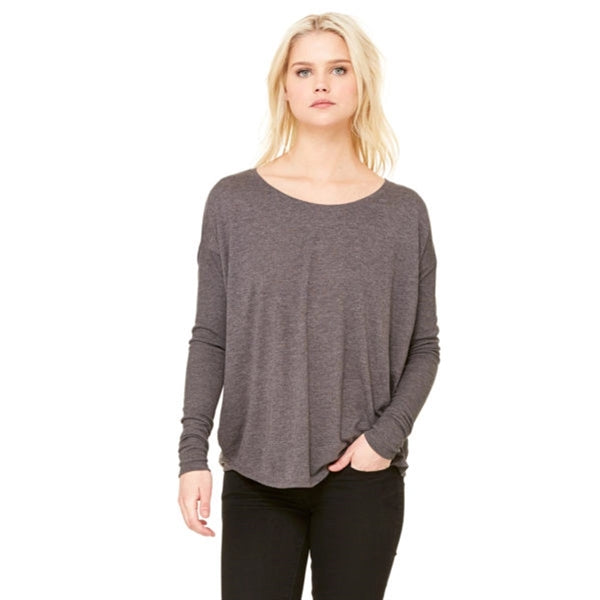 Bella + Canvas Ladies Flowy Long-Sleeve T-Shirt
