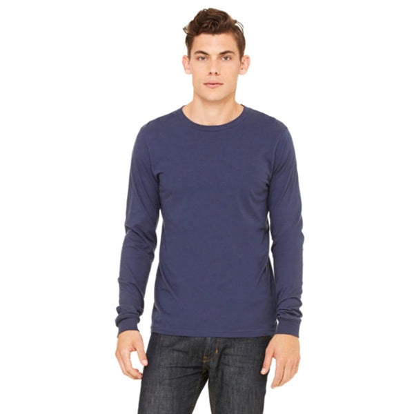 Bella + Canvas Unisex Jersey Long-Sleeve T-Shirt-Dark/Colors