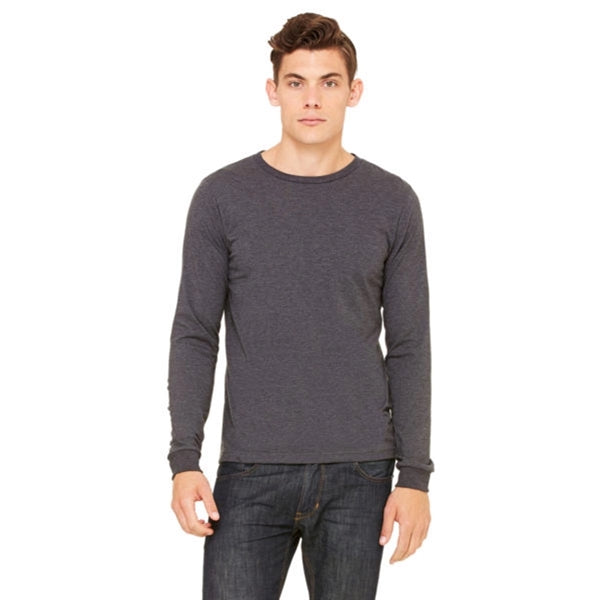Bella + Canvas Unisex Jersey Long-Sleeve T-Shirt-Dark/Colors