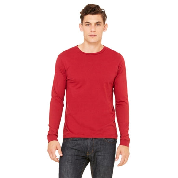 Bella + Canvas Unisex Jersey Long-Sleeve T-Shirt-Dark/Colors