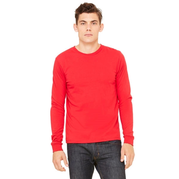 Bella + Canvas Unisex Jersey Long-Sleeve T-Shirt-Dark/Colors