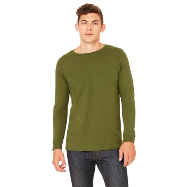 Bella + Canvas Unisex Jersey Long-Sleeve T-Shirt-Dark/Colors