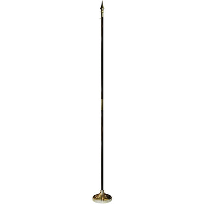 8' x 1 1/4" Indoor Display Set with Spear Topper