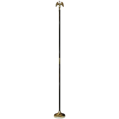 8' x 1 1/4" Indoor Display Set with Eagle Topper