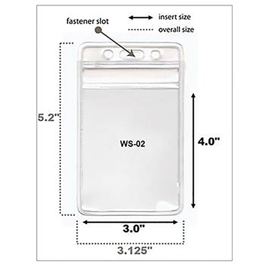 Badge Holder Vertical
