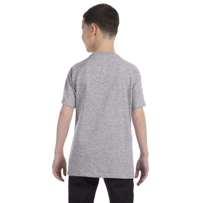 Gildan Youth Heavyweight Cotton Tee - Light/Heather