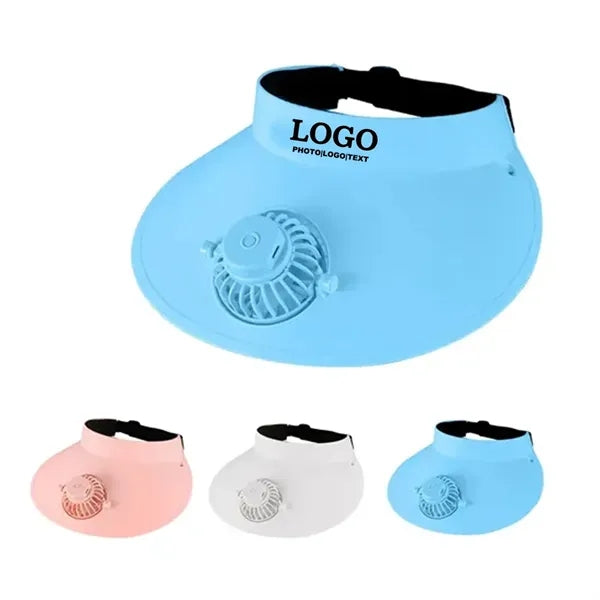 New Sun Visor Hat With Fan
