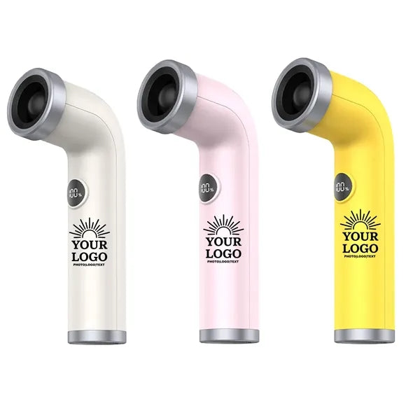 Novelty Bladeless Leafless Turbine Fan with Digital Display