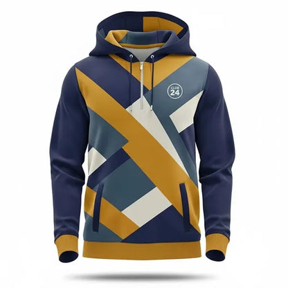 Unisex UPF Performance Quarter-Zip Hoodie Sublimated