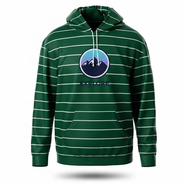 Unisex Fleece Lined Kangaroo Pocket Hoodie