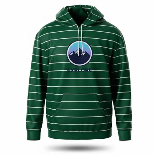 Unisex Fleece Lined Kangaroo Pocket Hoodie