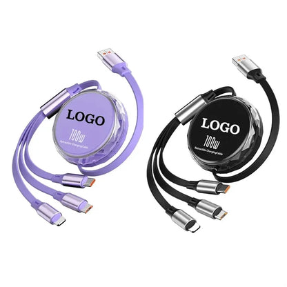 3-in-1 100W Fast Charging Cable