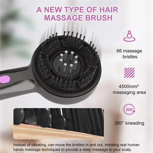 Electric Scalp Massager Hair Brush
