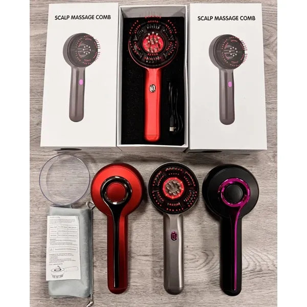 Electric Scalp Massager Hair Brush