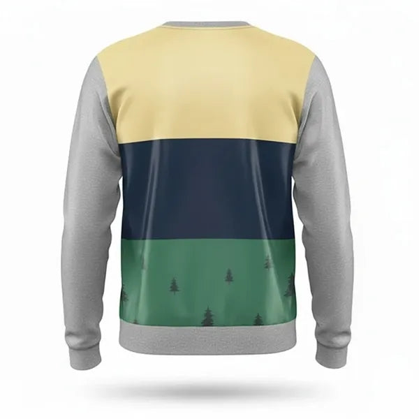 Unisex Sublimated 220G Ultra Light Sweatshirt