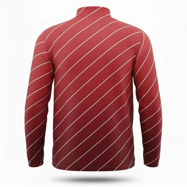Unisex Sublimated 220G Ultra Light Quarter Zip Sweatshirt