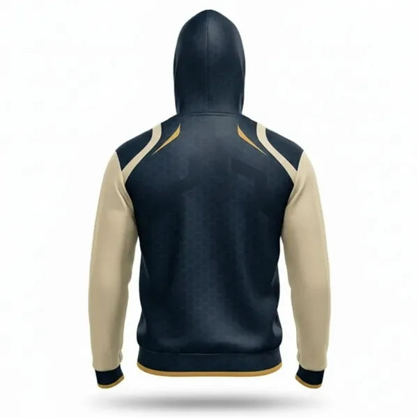Unisex Full Zip Hoodie Fleece Lined Sublimated