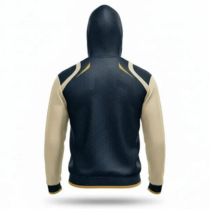 Unisex Full Zip Hoodie Fleece Lined Sublimated