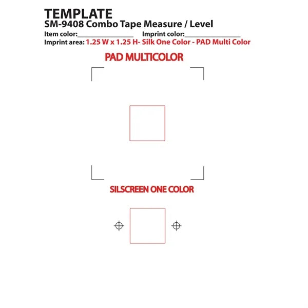 Combo 10 ft. Tape Measure and Level
