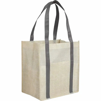 Pluto Recycled Non-Woven Small Grocery Tote