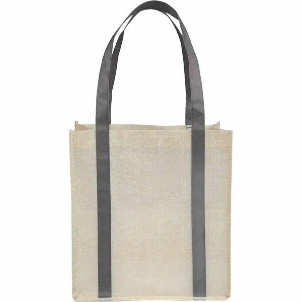 Pluto Recycled Non-Woven Small Grocery Tote