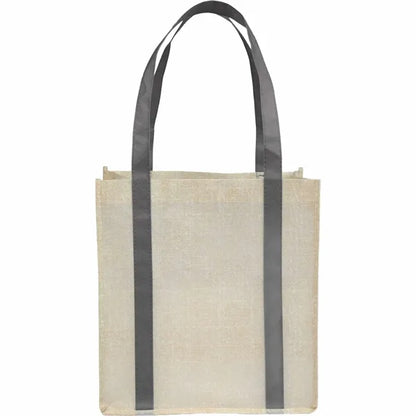 Pluto Recycled Non-Woven Small Grocery Tote
